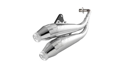 Racing Exhaust SIP Twin - Pipe | Vespa Primavera/Sprint 125-150cc i.e. 3V 4T AC for PIAGGIO 3V LEM (Euro3)/iGet (Euro4/Euro5) SIP  Falan Parts