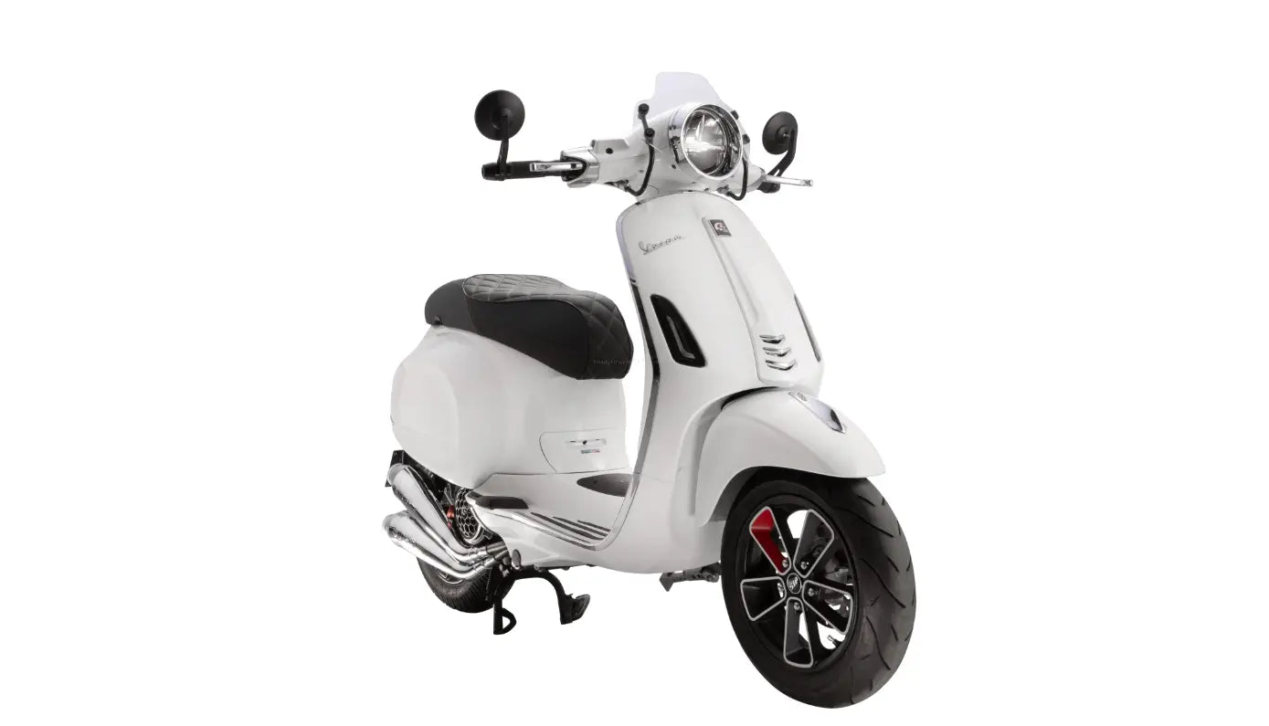 Racing Exhaust SIP Twin - Pipe | Vespa Primavera/Sprint 125-150cc i.e. 3V 4T AC for PIAGGIO 3V LEM (Euro3)/iGet (Euro4/Euro5) SIP  Falan Parts