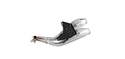 Racing Exhaust SIP Twin - Pipe | Vespa Primavera/Sprint 125-150cc i.e. 3V 4T AC for PIAGGIO 3V LEM (Euro3)/iGet (Euro4/Euro5) SIP  Falan Parts