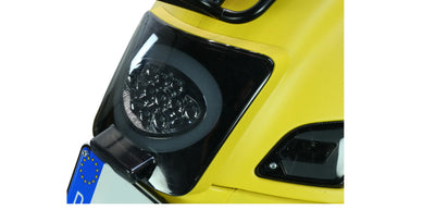 Rear Light Frame MOTO NOSTRA Matt Yellow | Vespa GTS/GTV 125-300cc MOTO NOSTRA  Falan Parts