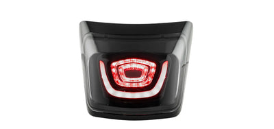 Rear Light SIP LED Gloss Black | Vespa GTS/GTS Super/GTV 125-300cc (2023-) SIP  Falan Parts