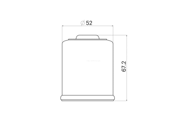 Red Chilli Oil Filter | PIAGGIO Leader/Quasar/LEM/HPE for Vespa ET4/LX/LXV/S/Primavera/Sprint/GTS/GTS Super/GTV/GT 60/GT/GT L/946 125-310cc Malossi  Falan Parts