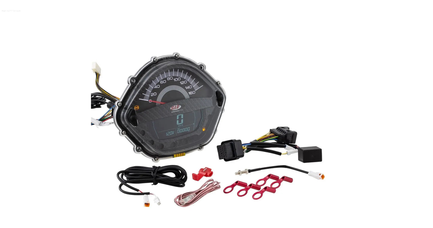 Speedometer / Rev Counter SIP Carbon | Vespa GTS 250cc (-`13) SIP  Falan Parts