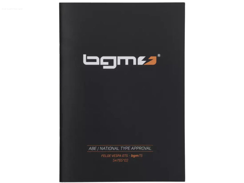 Rim BGM PRO SPORT 3.00-13" Matte Bronze | Vespa GTS/GTV/GT/GT L 125-300cc BGM  Falan Parts