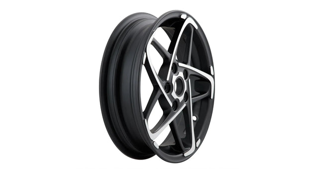 Rim SIP MK II 3.0x12 Matt Black | Vespa GTS/GTS Super/GTV/GT 60/GT/GT L 125-310cc SIP  Falan Parts