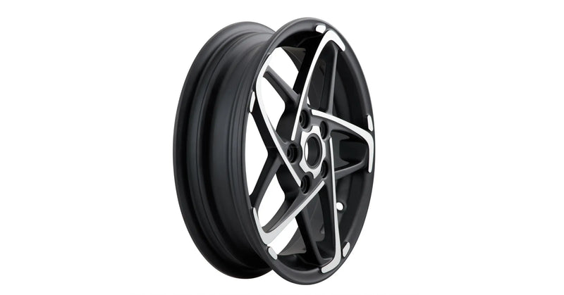 Rim SIP MK II 3.0x12 Matt Black | Vespa GTS/GTS Super/GTV/GT 60/GT/GT L 125-310cc SIP  Falan Parts
