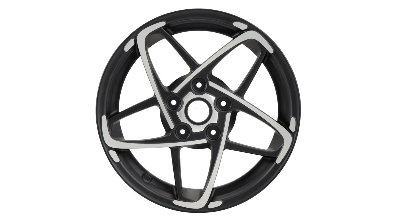 Rim SIP MK II 3.0x12 Matt Black | Vespa GTS/GTS Super/GTV/GT 60/GT/GT L 125-310cc SIP  Falan Parts