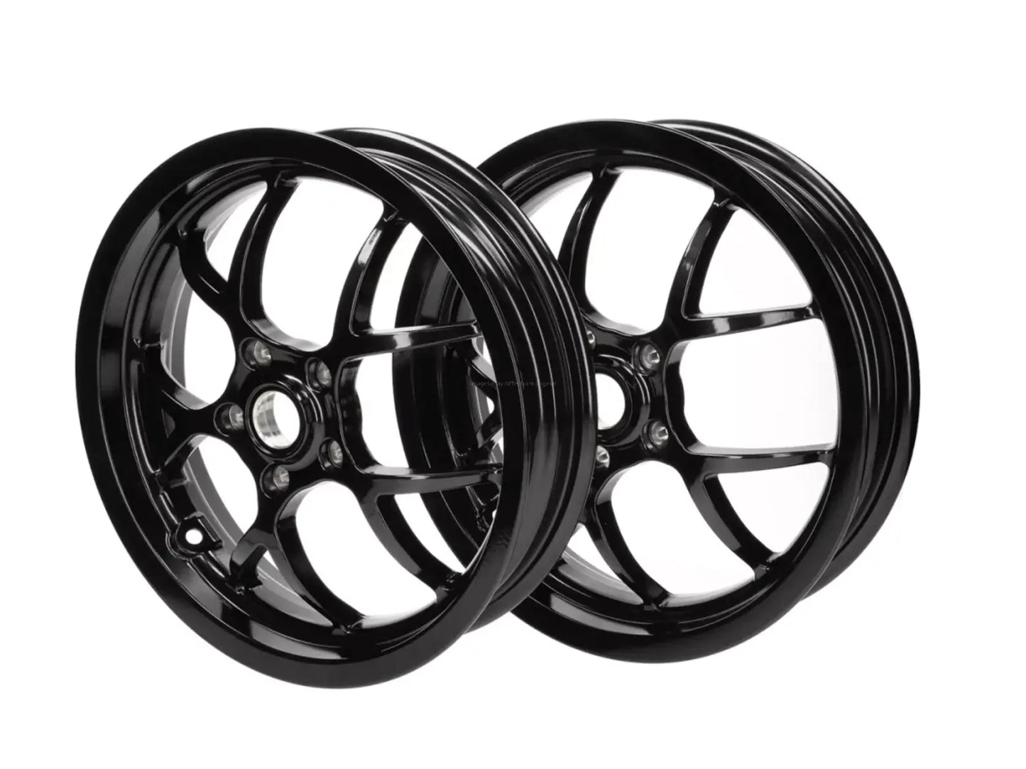 Rim Set BGM PRO SPORT 3.00-13" Gloss Black | Vespa GTS/GTV/GT/GT L 125-300cc BGM  Falan Parts