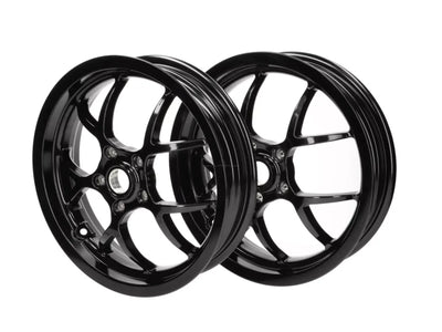 Rim Set BGM PRO SPORT 3.00-13" Gloss Black | Vespa GTS/GTV/GT/GT L 125-300cc BGM  Falan Parts