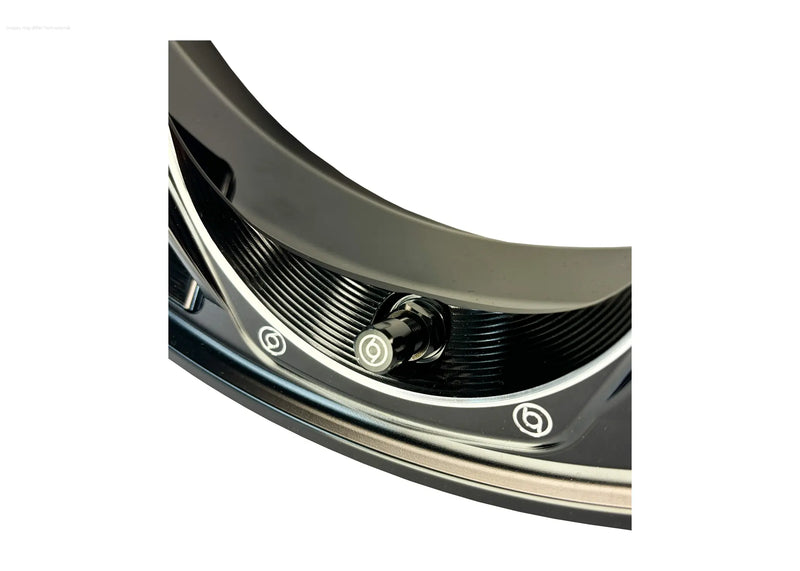 Rim Set CNC 1O1 Factory Limited ED-1 Black | Vespa GTS/GTS Super/GTV/GT 60/GT/GT L 125-300cc 1O1 Factory  Falan Parts