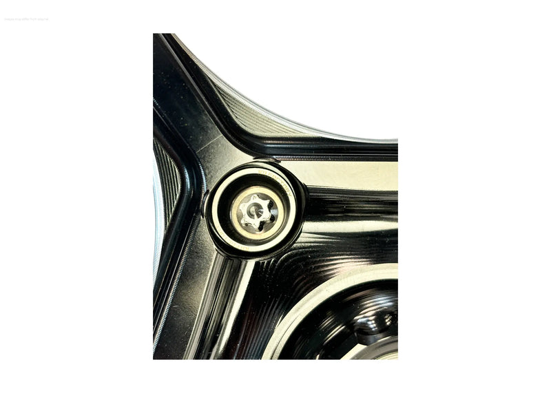 Rim Set CNC 1O1 Factory Limited ED-1 Black | Vespa GTS/GTS Super/GTV/GT 60/GT/GT L 125-300cc 1O1 Factory  Falan Parts