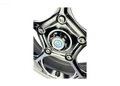 Rim Set CNC 1O1 Factory Limited ED-1 Black | Vespa GTS/GTS Super/GTV/GT 60/GT/GT L 125-300cc 1O1 Factory  Falan Parts