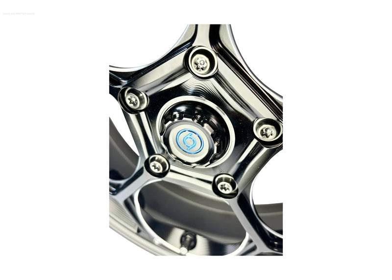 Rim Set CNC 1O1 Factory Limited ED-1 Black | Vespa GTS/GTS Super/GTV/GT 60/GT/GT L 125-300cc 1O1 Factory  Falan Parts