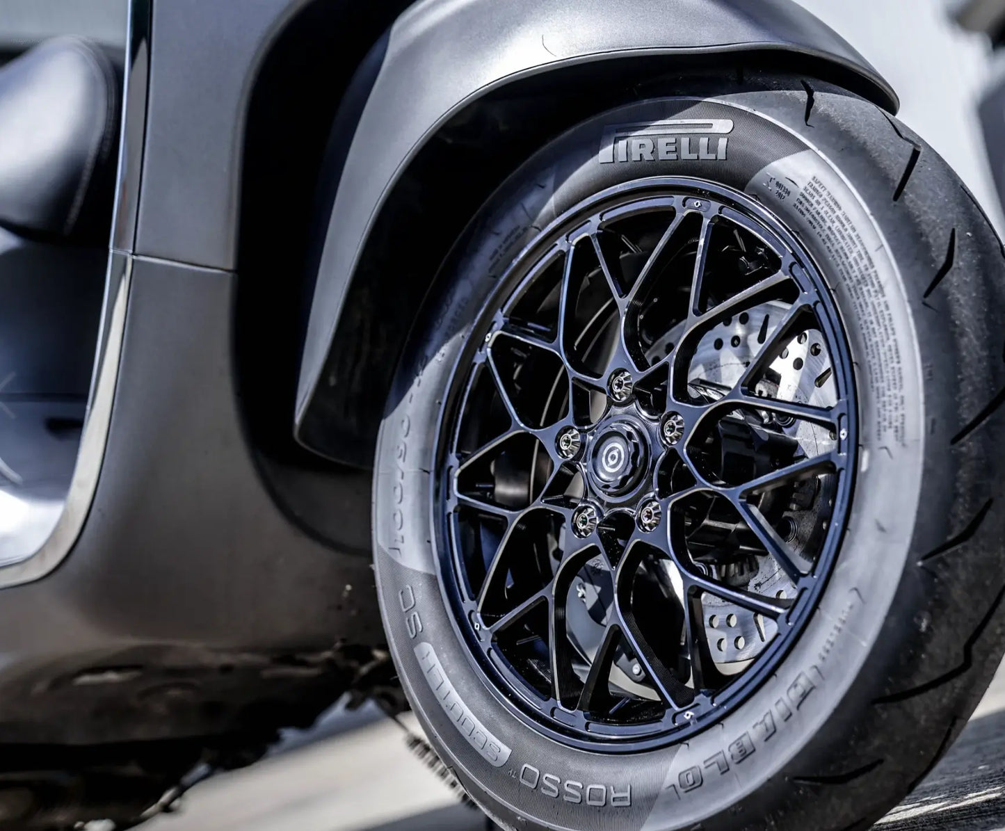 Rim Set CNC 1O1 Factory X.I.N Black | Vespa GTS/GTS Super/GTV/GT 60/GT/GT L 125-300cc 1O1 Factory  Falan Parts