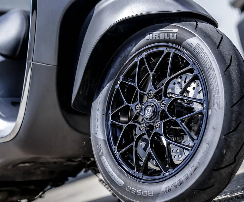 Rim Set CNC 1O1 Factory X.I.N Black | Vespa GTS/GTS Super/GTV/GT 60/GT/GT L 125-300cc 1O1 Factory  Falan Parts