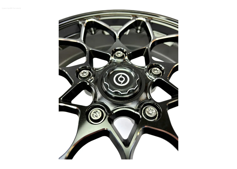 Rim Set CNC 1O1 Factory X.I.N Black | Vespa GTS/GTS Super/GTV/GT 60/GT/GT L 125-300cc 1O1 Factory  Falan Parts