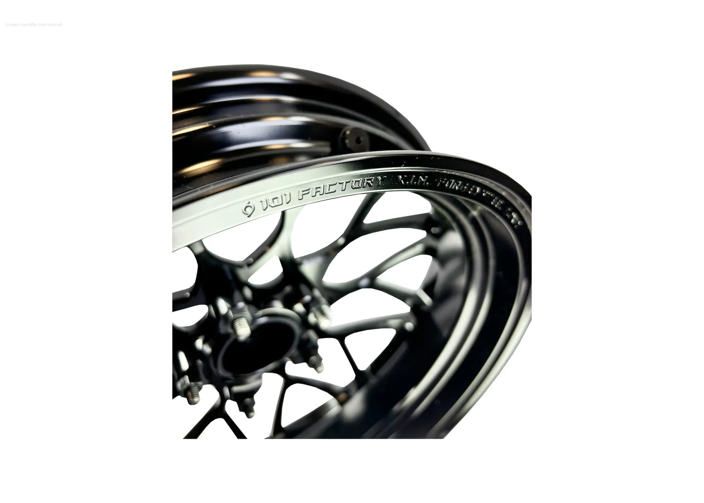 Rim Set CNC 1O1 Factory X.I.N Black | Vespa GTS/GTS Super/GTV/GT 60/GT/GT L 125-300cc 1O1 Factory  Falan Parts