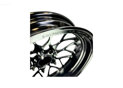 Rim Set CNC 1O1 Factory X.I.N Black | Vespa GTS/GTS Super/GTV/GT 60/GT/GT L 125-300cc 1O1 Factory  Falan Parts