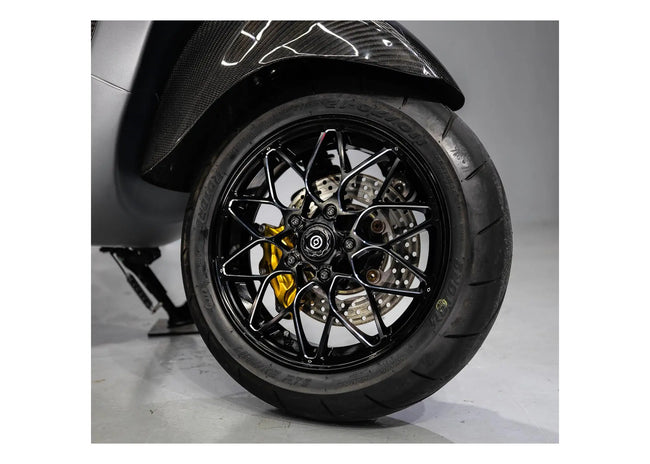 Rim Set CNC 1O1 Factory X.I.N Black | Vespa GTS/GTS Super/GTV/GT 60/GT/GT L 125-300cc 1O1 Factory  Falan Parts