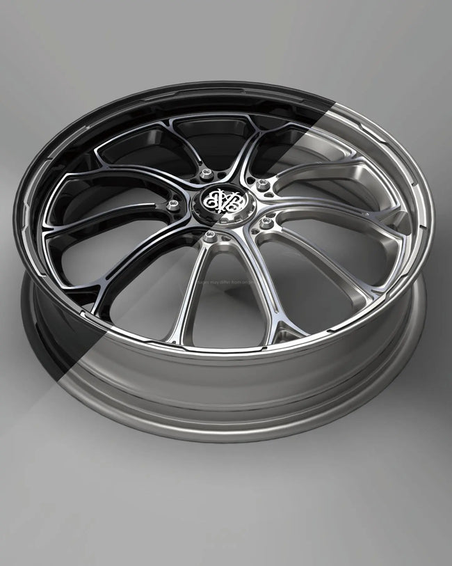 Rim Set CNC Venomeni BVB-AMR5 13" Limited Silver | Vespa GTS/GTS Super/GTV/GT 60/GT/GT L 125-310cc Venomeni  Falan Parts