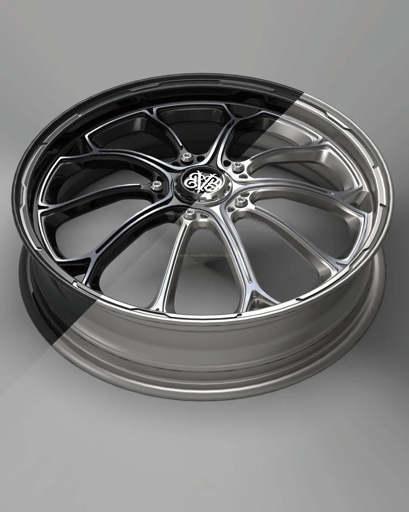 Rim Set CNC Venomeni BVB-AMR5 13" Limited Silver | Vespa GTS/GTS Super/GTV/GT 60/GT/GT L 125-310cc Venomeni  Falan Parts