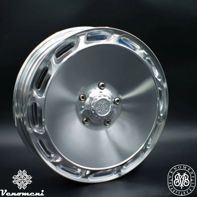 Rim Set CNC Venomeni BVB-SP2 Limited Silver | Vespa GTS/GTS Super/GTV/GT 60/GT/GT L 125-310cc Venomeni  Falan Parts