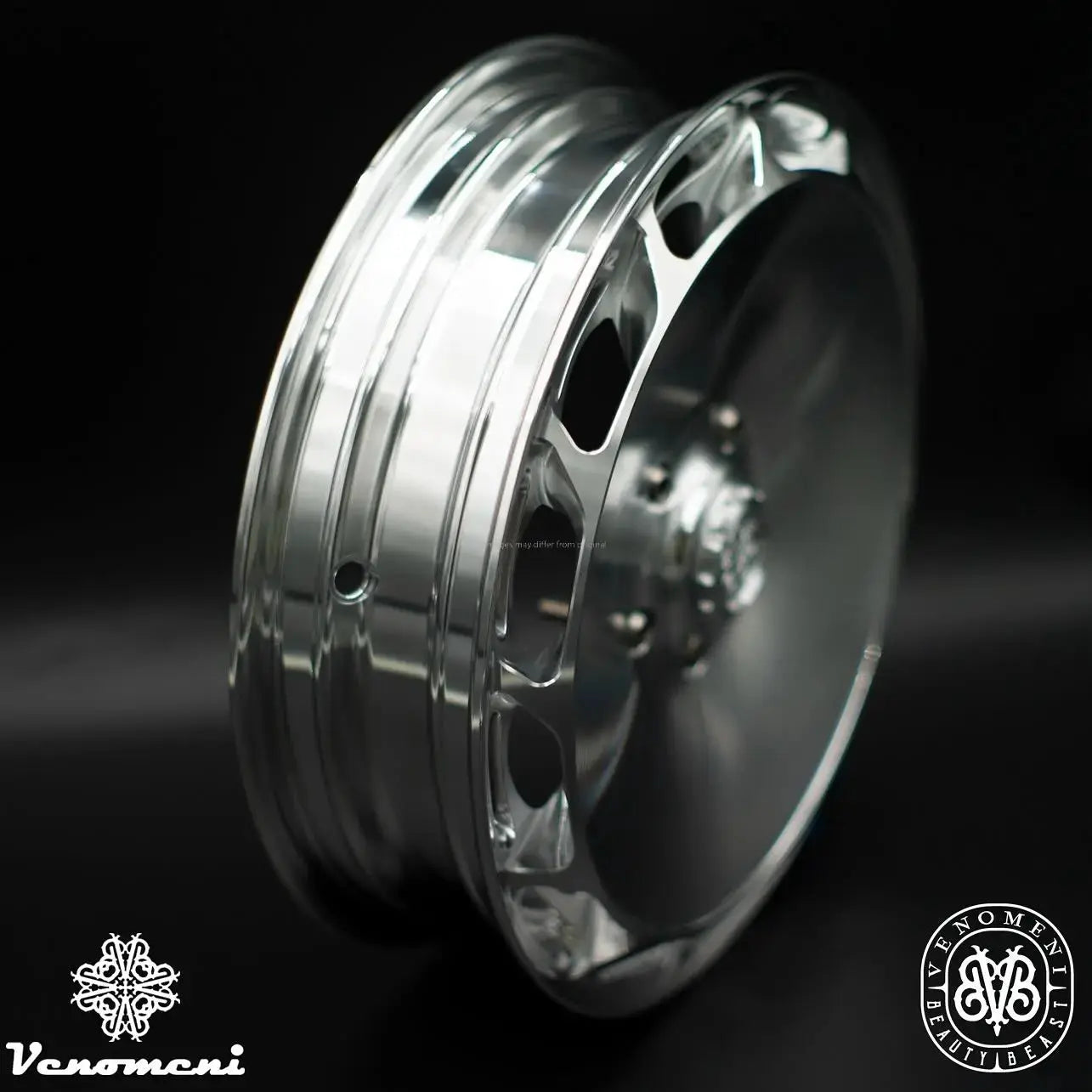 Rim Set CNC Venomeni BVB-SP2 Limited Silver | Vespa GTS/GTS Super/GTV/GT 60/GT/GT L 125-310cc Venomeni  Falan Parts