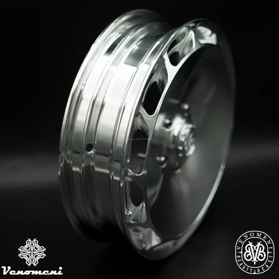Rim Set CNC Venomeni BVB-SP2 Limited Silver | Vespa GTS/GTS Super/GTV/GT 60/GT/GT L 125-310cc Venomeni  Falan Parts