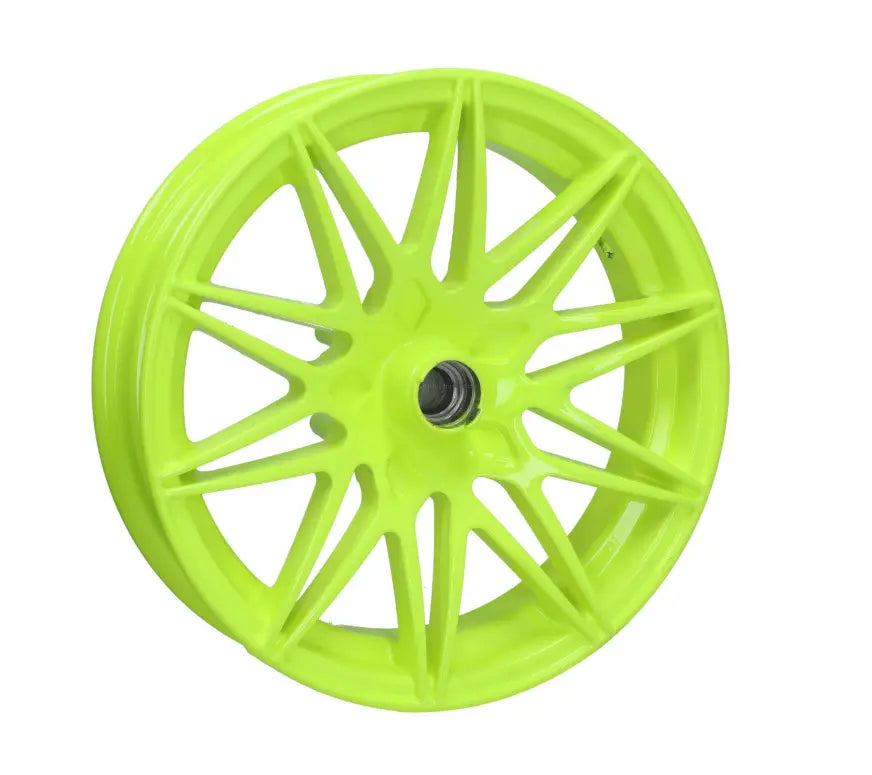 Rim Set Fast Arrow Pro 11" /12" Fluorescent Yellow | Piaggio Zip 2000 2/4t Fast Arrow Pro  Falan Parts