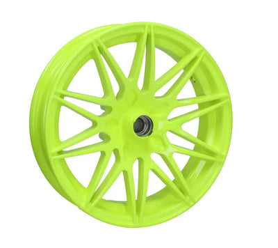 Rim Set Fast Arrow Pro 11" /12" Fluorescent Yellow | Piaggio Zip 2000 2/4t Fast Arrow Pro  Falan Parts