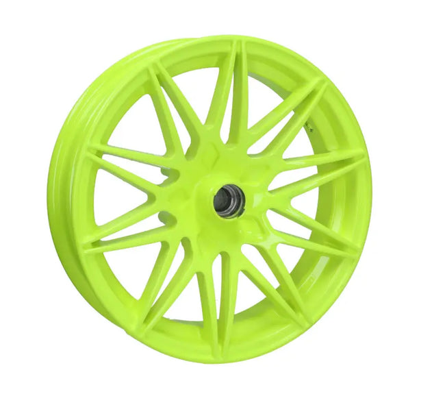 Rim Set Fast Arrow Pro 11" /12" Fluorescent Yellow | Piaggio Zip 2000 2/4t Fast Arrow Pro  Falan Parts