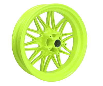 Rim Set Fast Arrow Pro 11" /12" Fluorescent Yellow | Piaggio Zip 2000 2/4t Fast Arrow Pro  Falan Parts