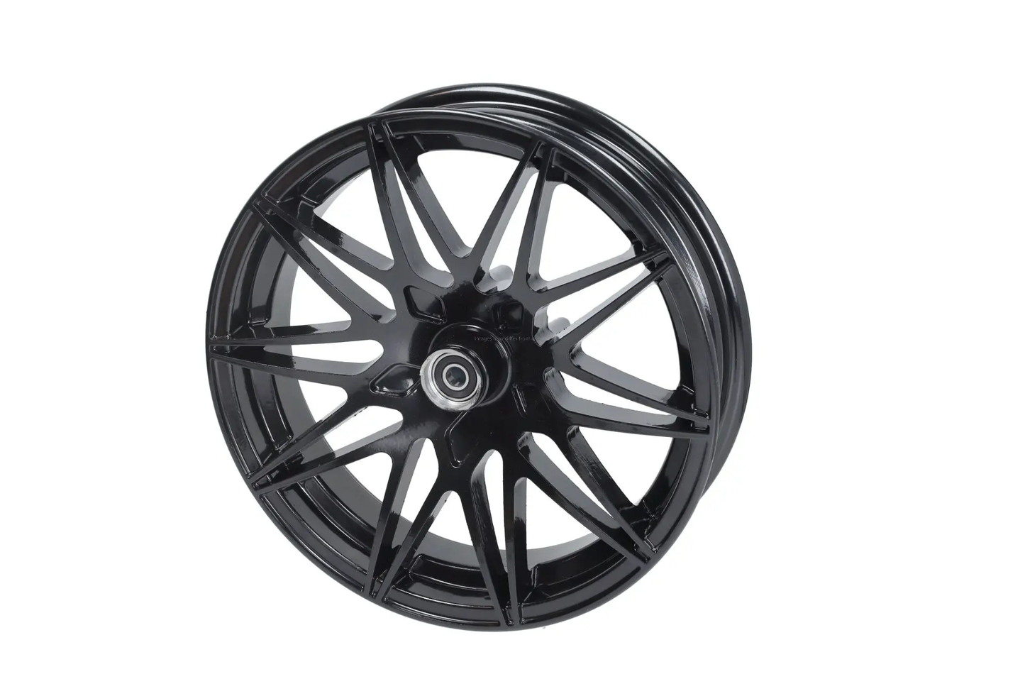 Rim Set Fast Arrow Pro 11" /12" Gloss Black | Piaggio Zip 2000 2/4t Fast Arrow Pro  Falan Parts