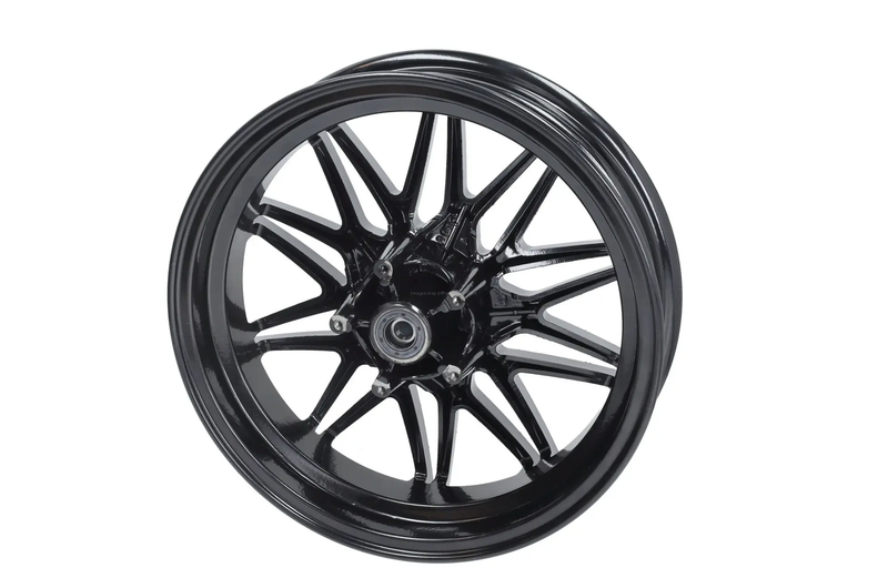 Rim Set Fast Arrow Pro 11" /12" Gloss Black | Piaggio Zip 2000 2/4t Fast Arrow Pro  Falan Parts
