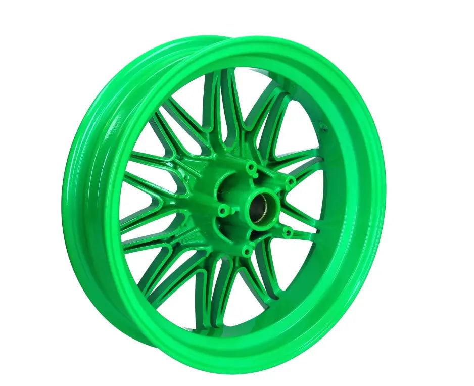 Rim Set Fast Arrow Pro 11" /12" Green | Piaggio Zip 2000 2/4t Fast Arrow Pro  Falan Parts