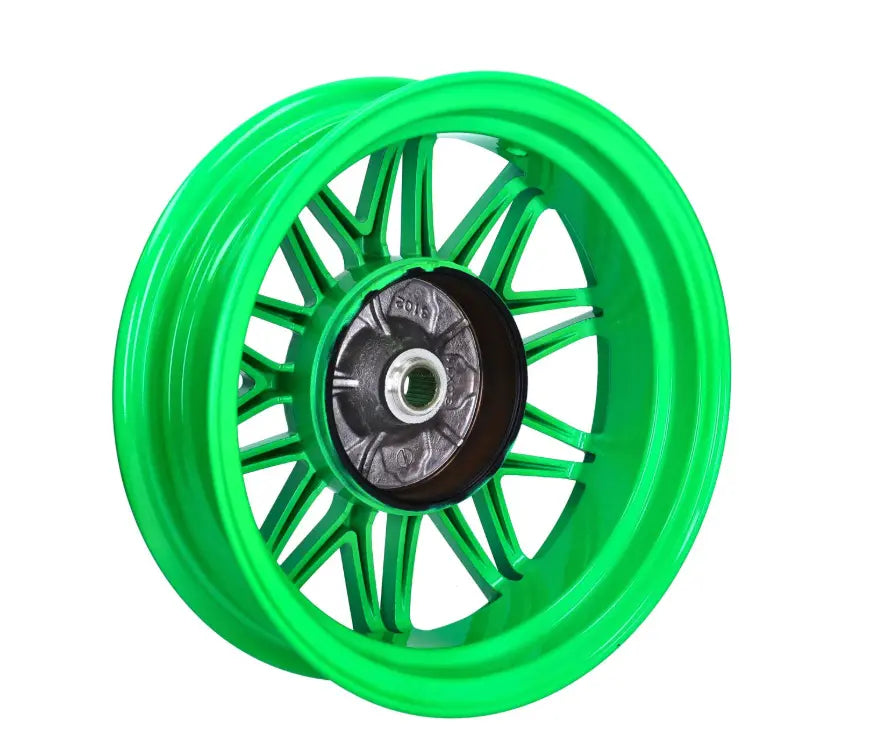 Rim Set Fast Arrow Pro 11" /12" Green | Piaggio Zip 2000 2/4t Fast Arrow Pro  Falan Parts