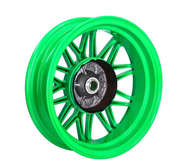 Rim Set Fast Arrow Pro 11" /12" Green | Piaggio Zip 2000 2/4t Fast Arrow Pro  Falan Parts