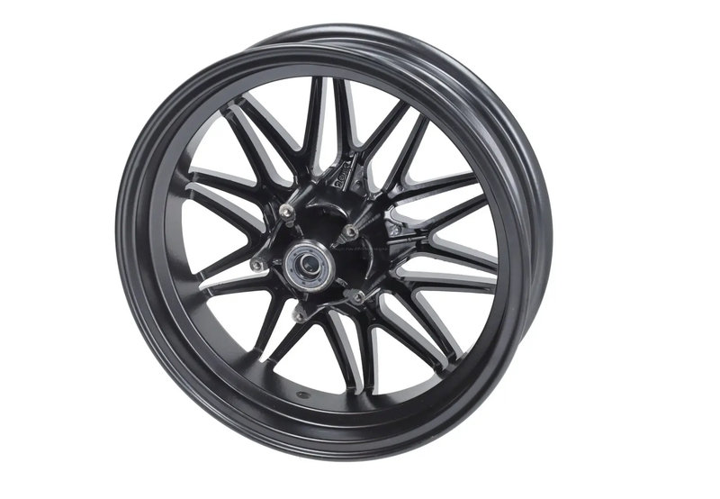Rim Set Fast Arrow Pro 11" /12" Matt Black | Piaggio Zip 2000 2/4t Fast Arrow Pro  Falan Parts