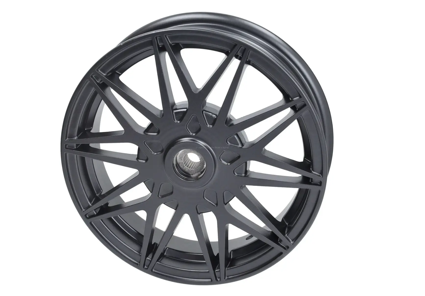 Rim Set Fast Arrow Pro 11" /12" Matt Black | Piaggio Zip 2000 2/4t Fast Arrow Pro  Falan Parts