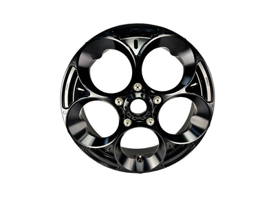 Rim Set MARU'S Factory W225 Black | Vespa GTS/GTS Super/GTV/GT 60/GT/GT L 125-300cc Maru's Factory  Falan Parts