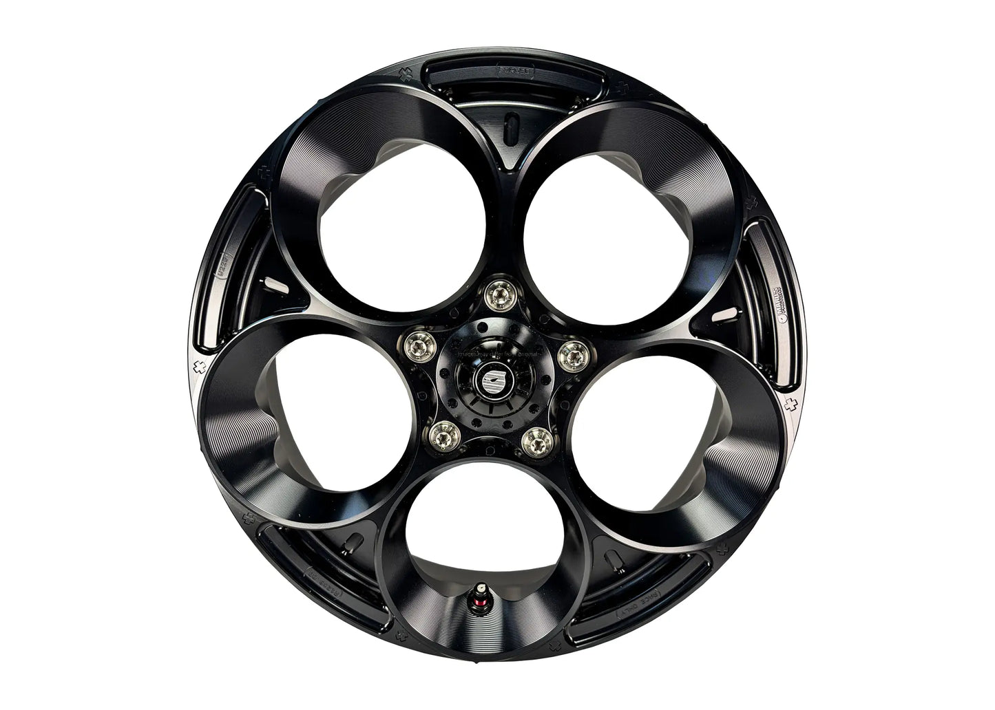 Rim Set MARU'S Factory W225 Black | Vespa GTS/GTS Super/GTV/GT 60/GT/GT L 125-300cc Maru's Factory  Falan Parts