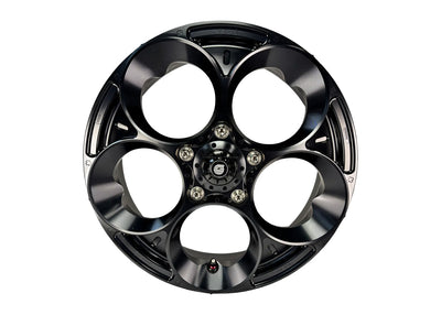 Rim Set MARU'S Factory W225 Black | Vespa GTS/GTS Super/GTV/GT 60/GT/GT L 125-300cc Maru's Factory  Falan Parts