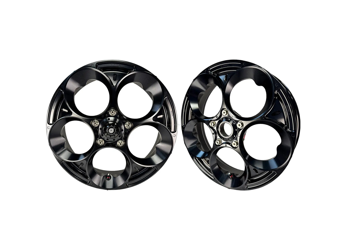 Rim Set MARU'S Factory W225 Black | Vespa GTS/GTS Super/GTV/GT 60/GT/GT L 125-300cc Maru's Factory  Falan Parts