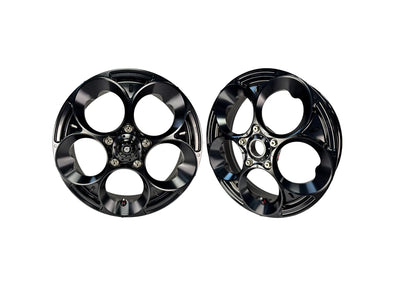 Rim Set MARU'S Factory W225 Black | Vespa GTS/GTS Super/GTV/GT 60/GT/GT L 125-300cc Maru's Factory  Falan Parts