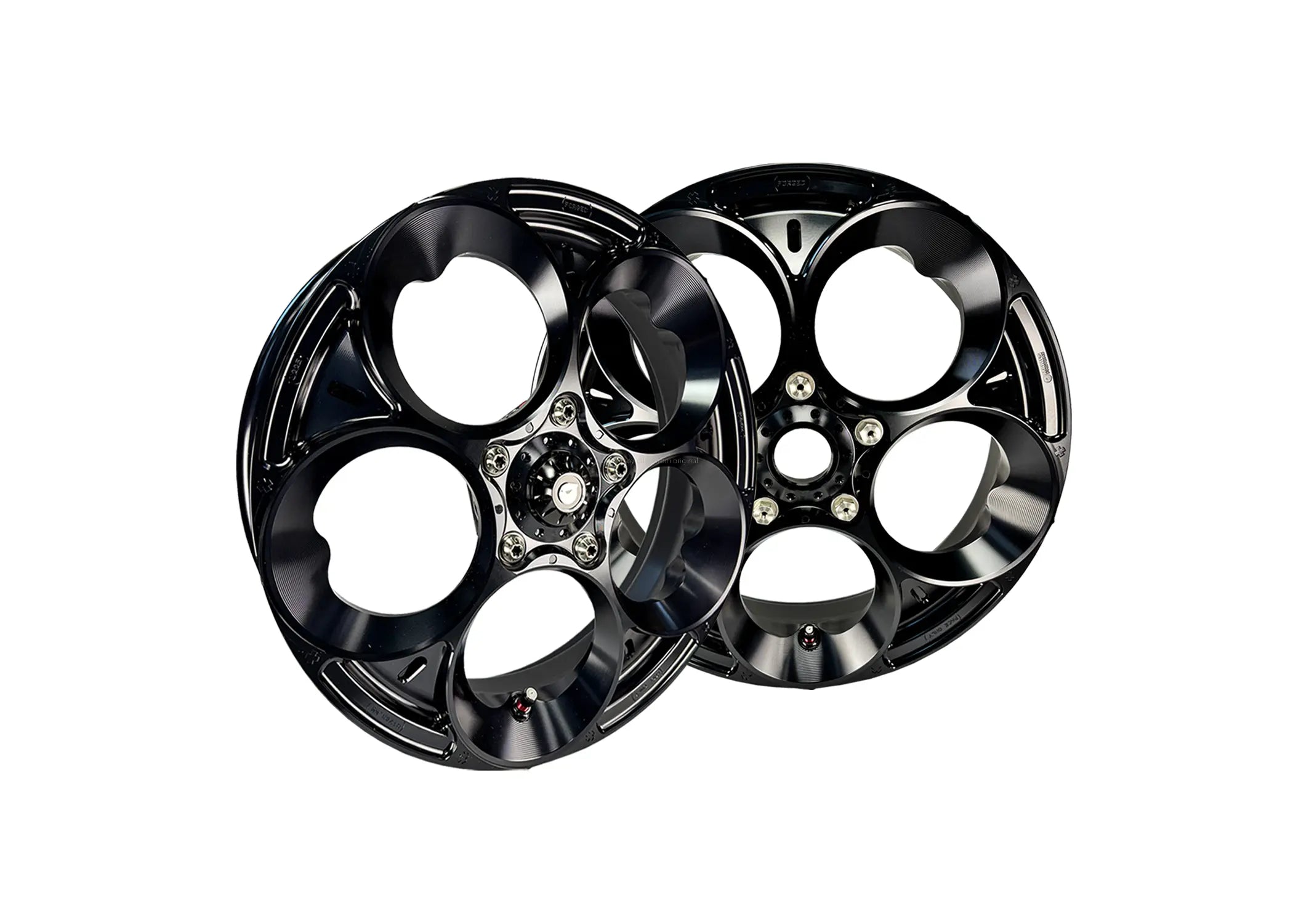 Velgenset MARU'S Factory W255 Zwart | Vespa GTS/GTS Super/GTV/GT