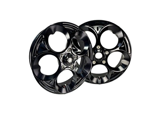 Rim Set MARU'S Factory W225 Black | Vespa GTS/GTS Super/GTV/GT 60/GT/GT L 125-300cc Maru's Factory  Falan Parts