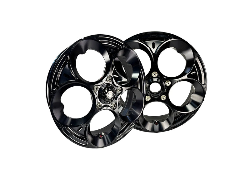 Rim Set MARU'S Factory W225 Black | Vespa GTS/GTS Super/GTV/GT 60/GT/GT L 125-300cc Maru's Factory  Falan Parts
