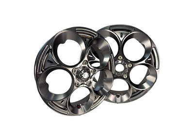 Rim Set MARU'S Factory W225 Grey | Vespa GTS/GTS Super/GTV/GT 60/GT/GT L 125-300cc Maru's Factory  Falan Parts