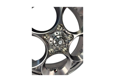 Rim Set MARU'S Factory W225 Grey | Vespa GTS/GTS Super/GTV/GT 60/GT/GT L 125-300cc Maru's Factory  Falan Parts