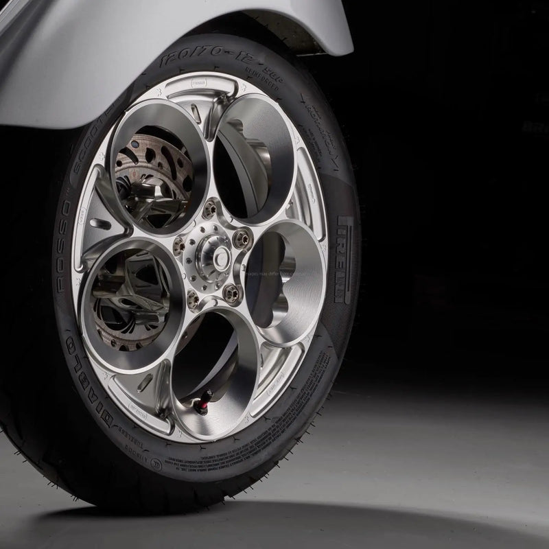 Rim Set MARU'S Factory W225 Silver | Vespa GTS/GTS Super/GTV/GT 60/GT/GT L 125-300cc Maru's Factory  Falan Parts